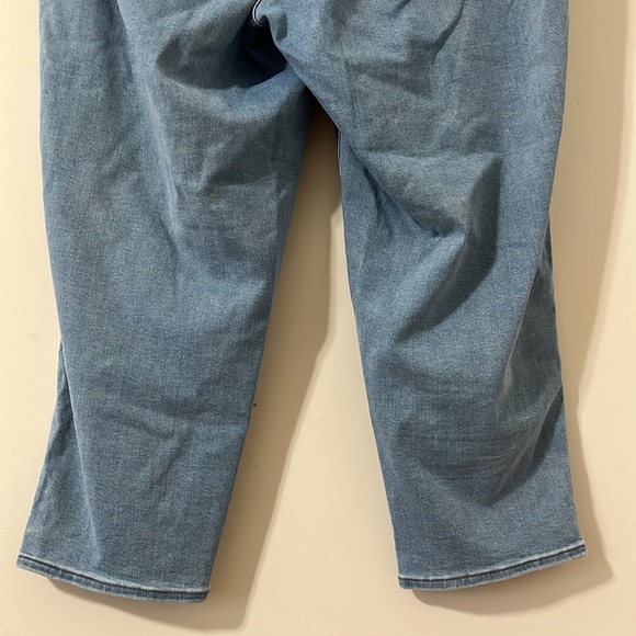 Madewell Pull-On Relaxed Jeans Beswick Wash Size XL - Picture 10 of 13